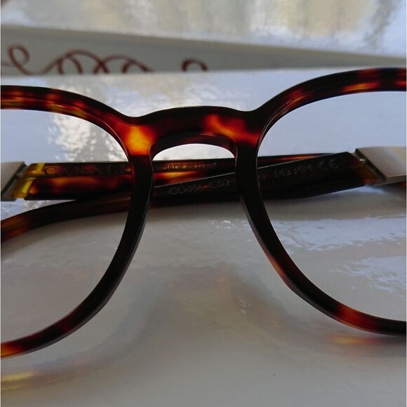 Canali co305 c02 52 21 142mm Tortoise Shell Glasses frame Only New - Picture 7 of 12